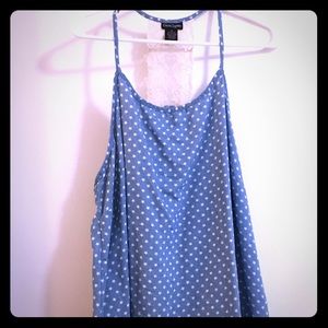 SOLD - Blue Star Pattern Tank